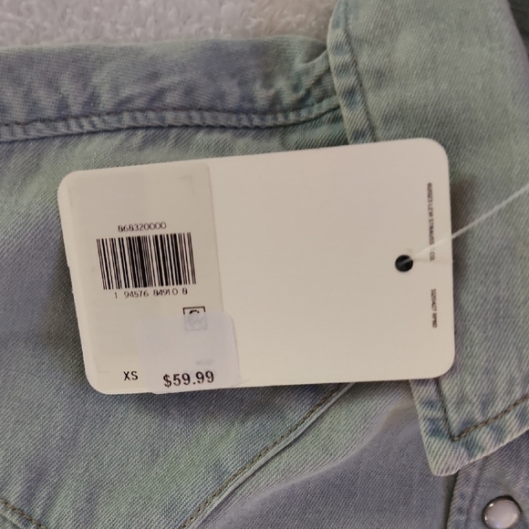 Light Blue Denim Shirt - Picture 3 of 7